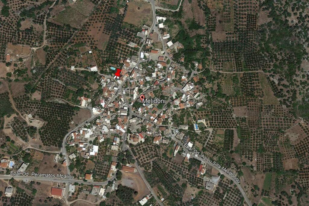 Melidhónion 2 Bedroom Villa With Heated Swimming Pool-Spa Whirlpool-Bbq! מראה חיצוני תמונה