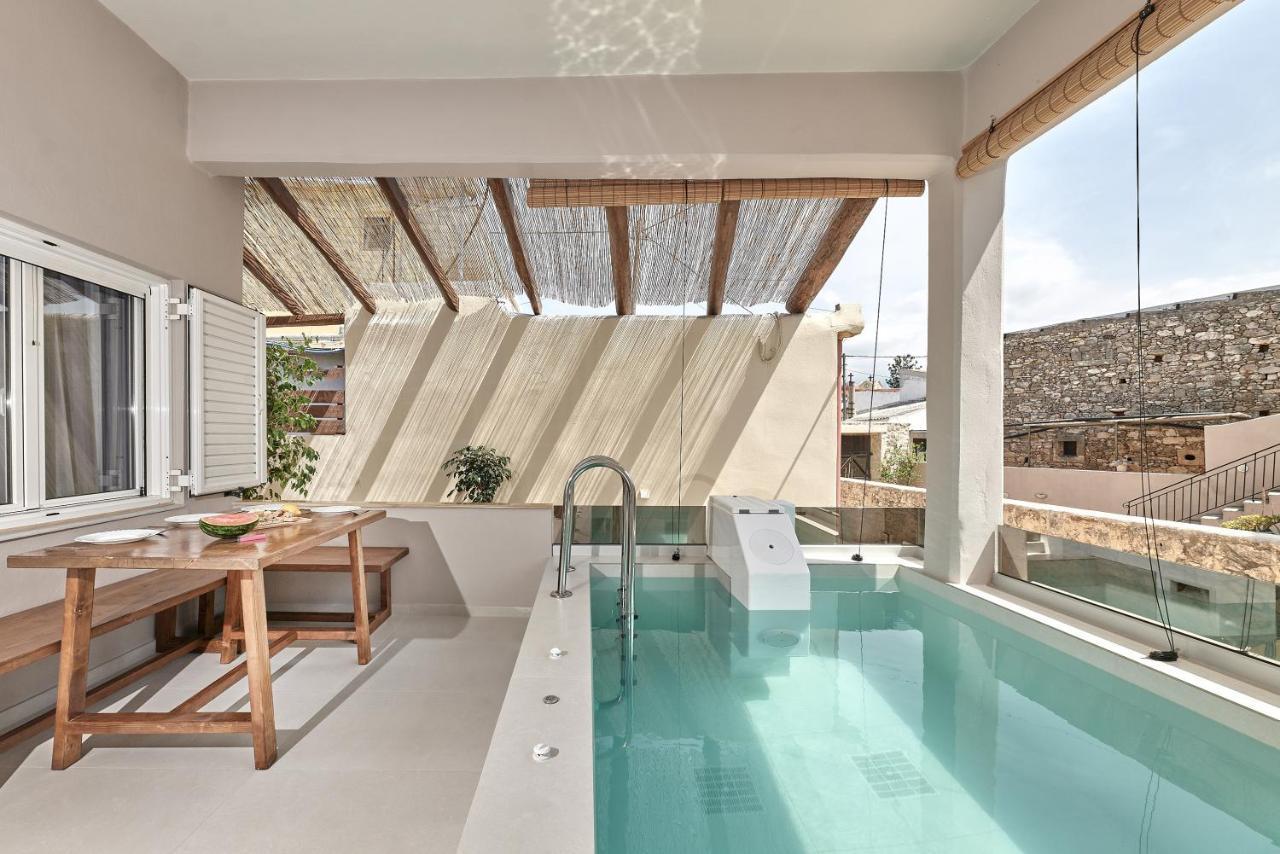 Melidhónion 2 Bedroom Villa With Heated Swimming Pool-Spa Whirlpool-Bbq! מראה חיצוני תמונה