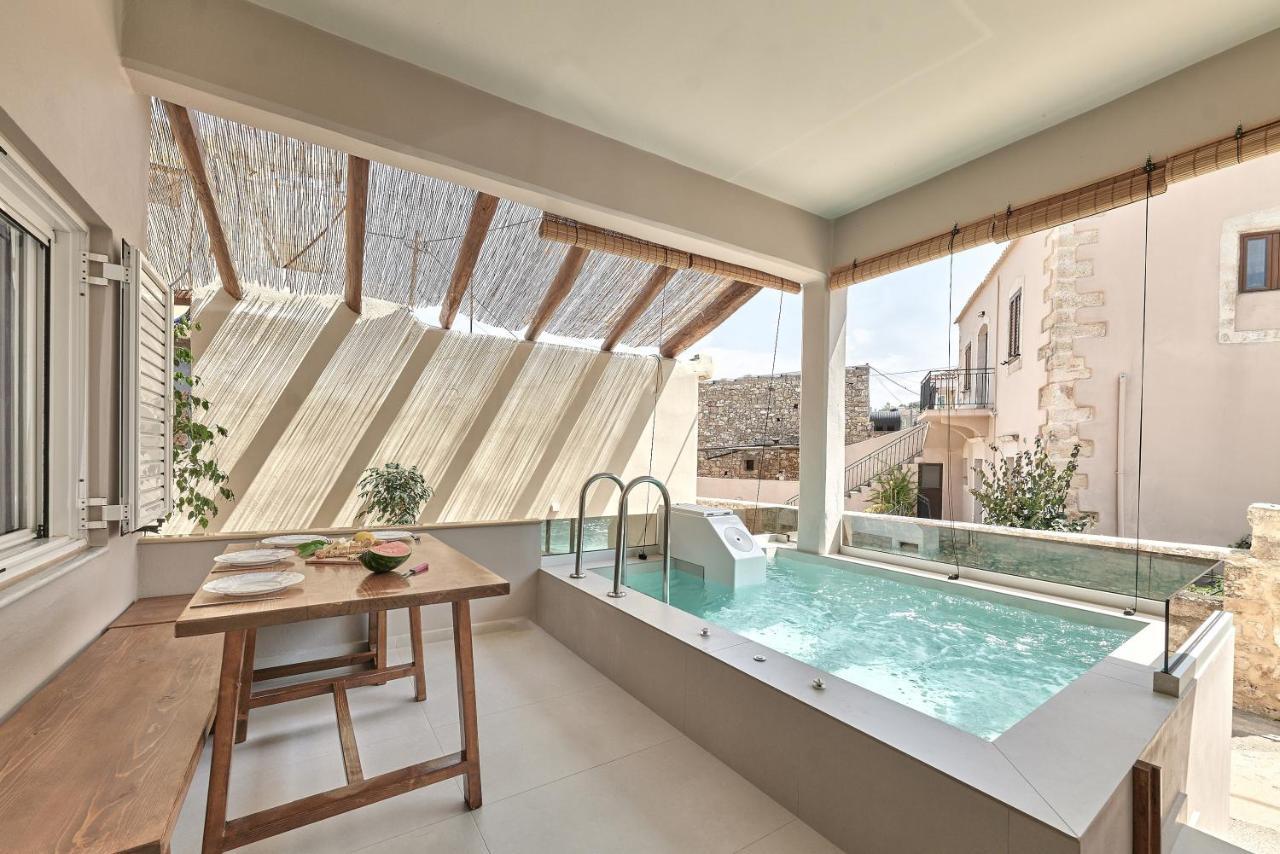 Melidhónion 2 Bedroom Villa With Heated Swimming Pool-Spa Whirlpool-Bbq! מראה חיצוני תמונה