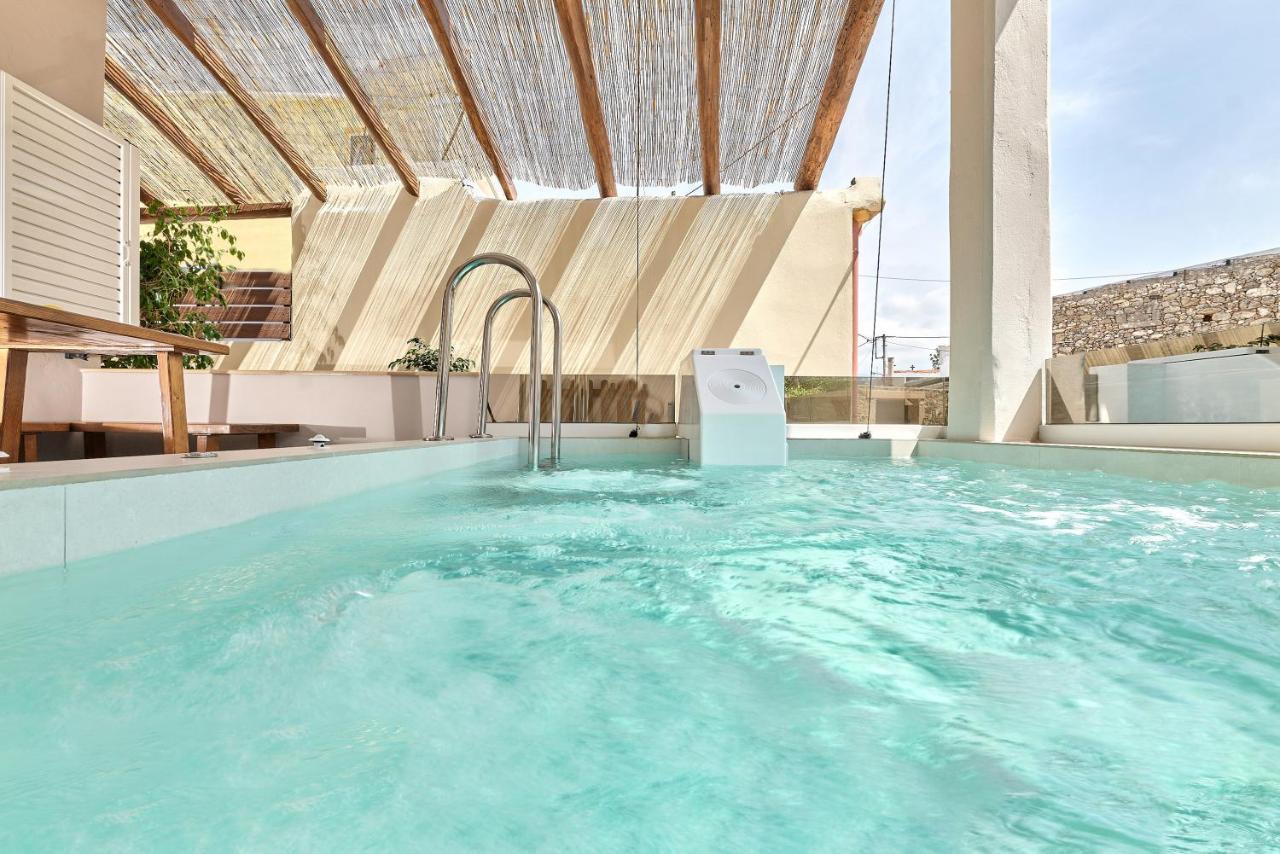 Melidhónion 2 Bedroom Villa With Heated Swimming Pool-Spa Whirlpool-Bbq! מראה חיצוני תמונה