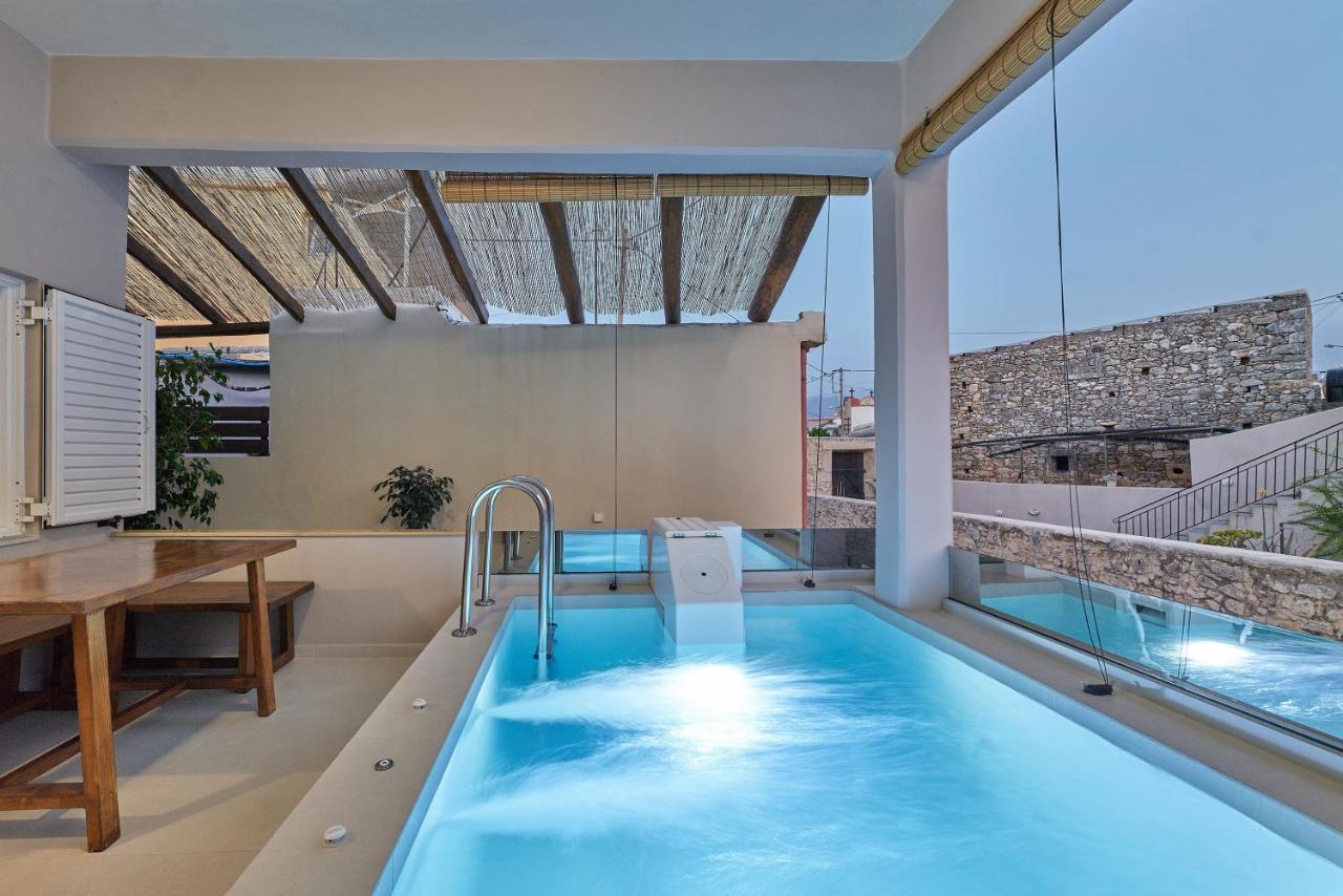 Melidhónion 2 Bedroom Villa With Heated Swimming Pool-Spa Whirlpool-Bbq! מראה חיצוני תמונה