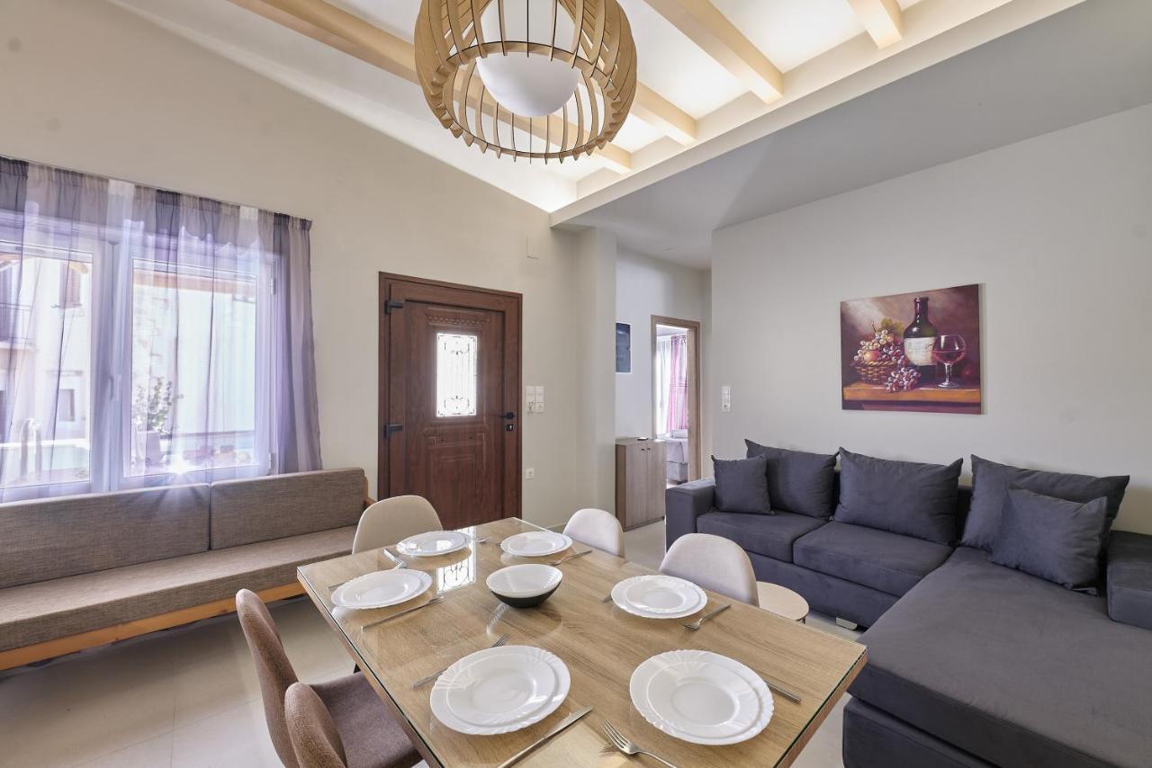 Melidhónion 2 Bedroom Villa With Heated Swimming Pool-Spa Whirlpool-Bbq! מראה חיצוני תמונה